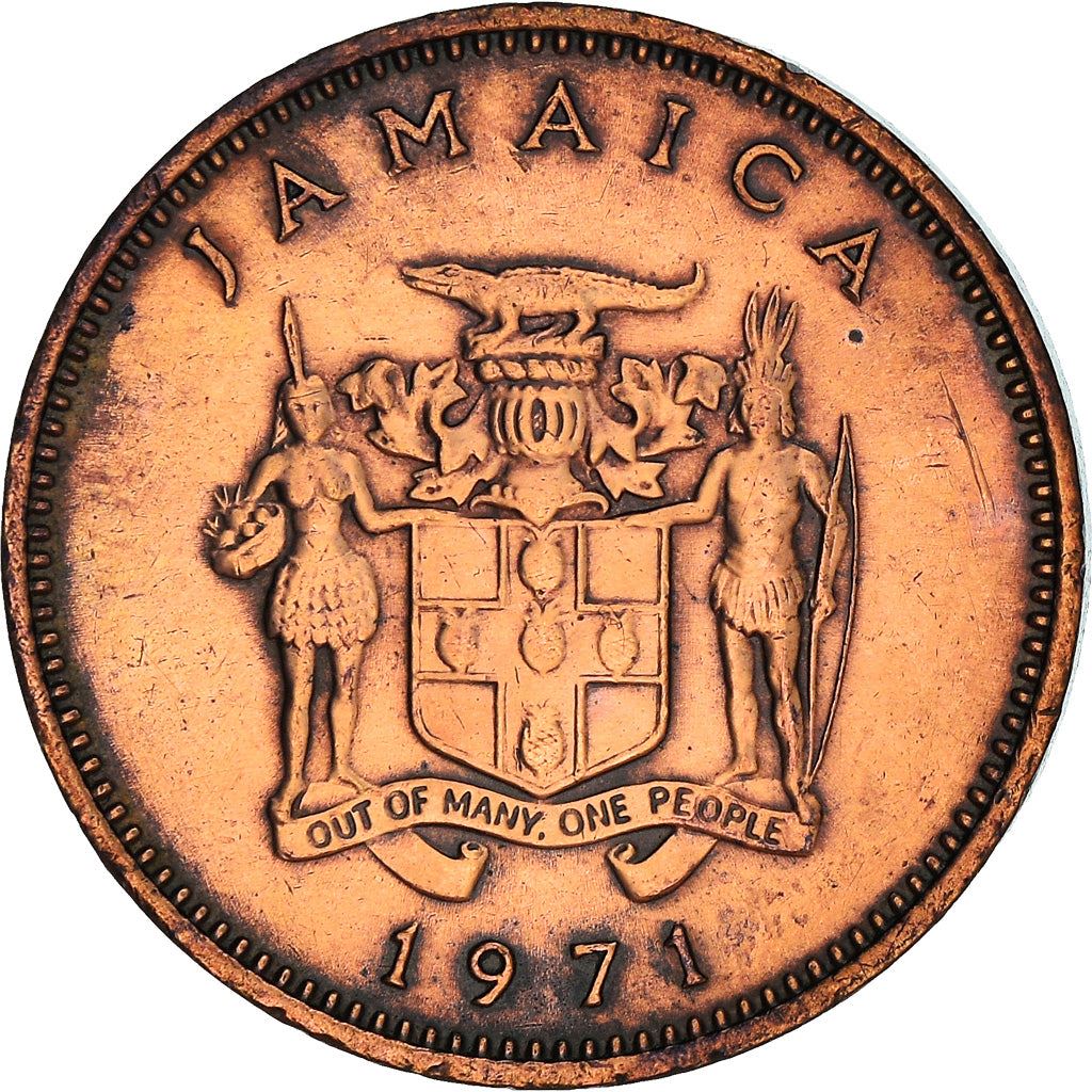 Jamaica | 1 Cent Coin | F.A.O. | Km:52 | 1971 - 1974