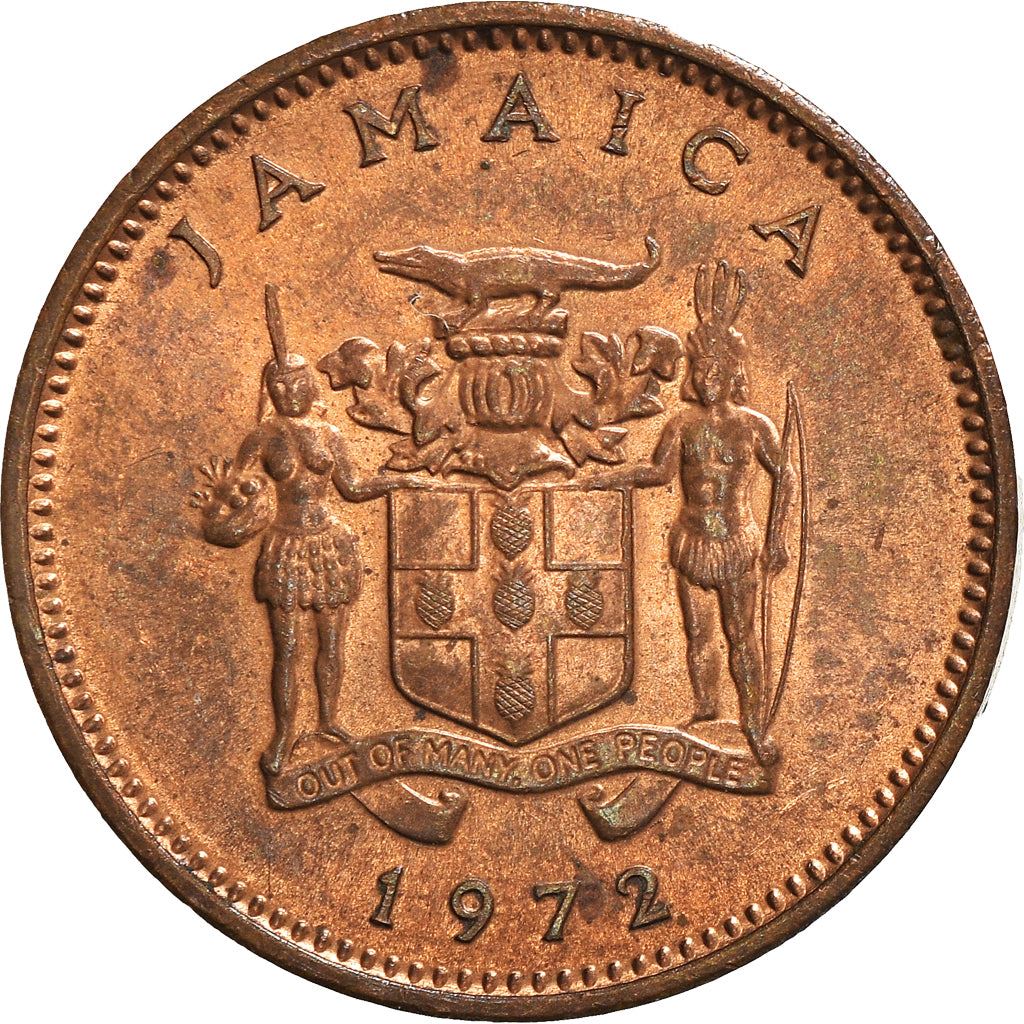 Jamaica | 1 Cent Coin | F.A.O. | Km:52 | 1971 - 1974