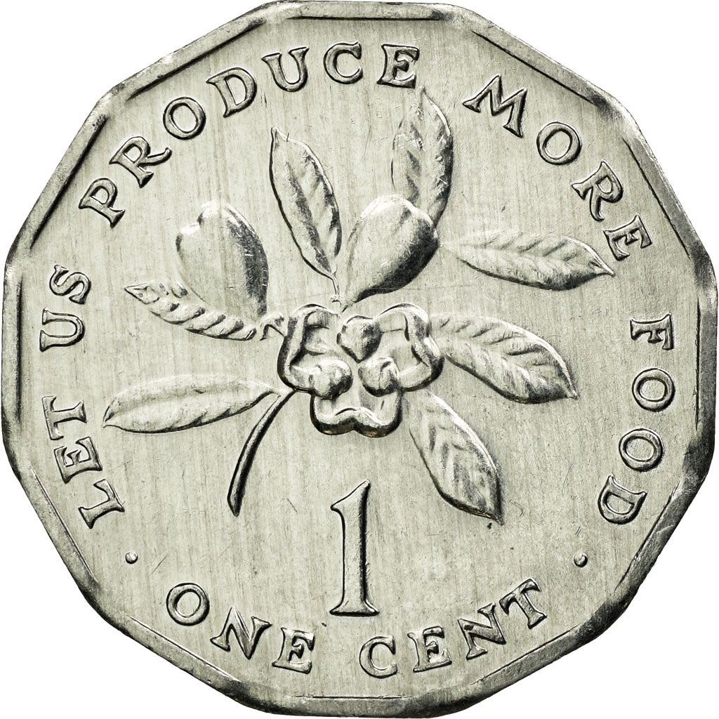 Jamaica | 1 Cent Coin | F.A.O. | Km:64 | 1975 - 2002