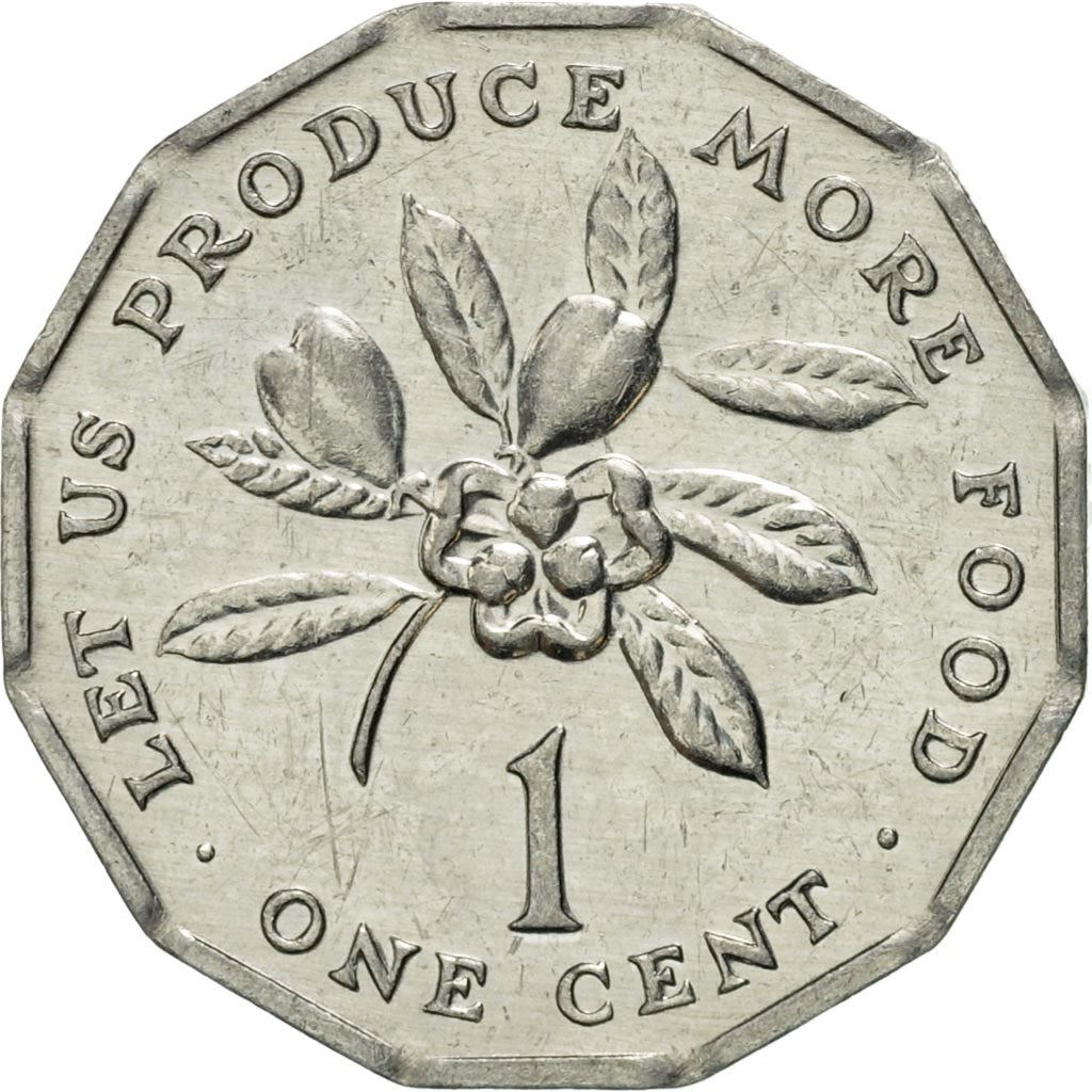 Jamaica | 1 Cent Coin | F.A.O. | Km:64 | 1975 - 2002