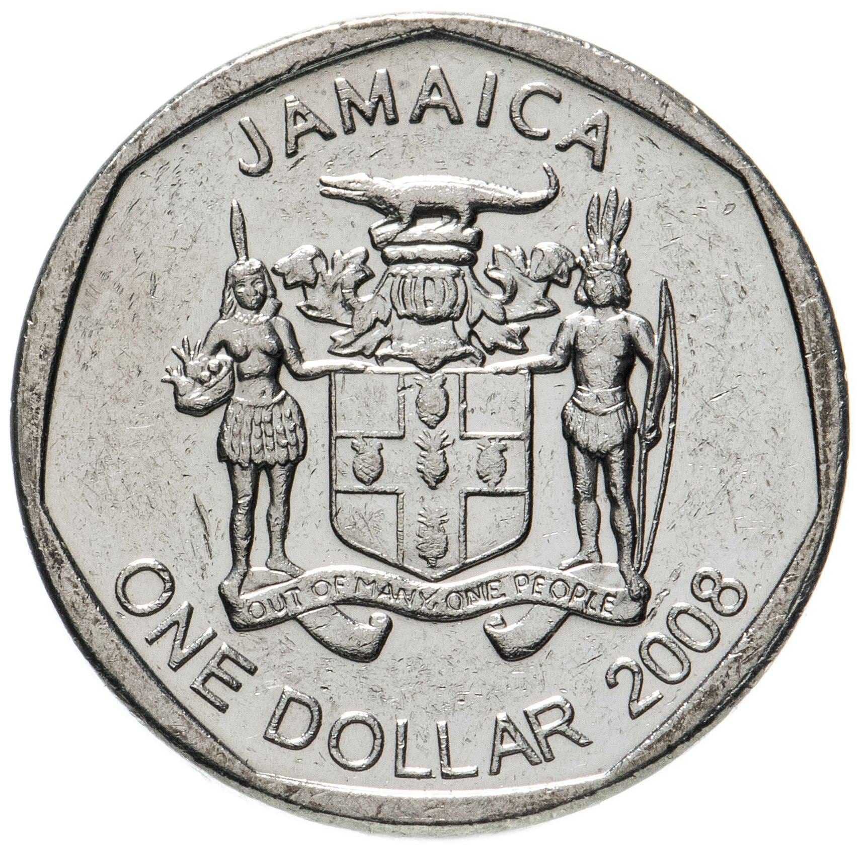 Jamaica | 1 Dollar Coin | Alexander Bustamante | Km:189 | 2008 - 2022