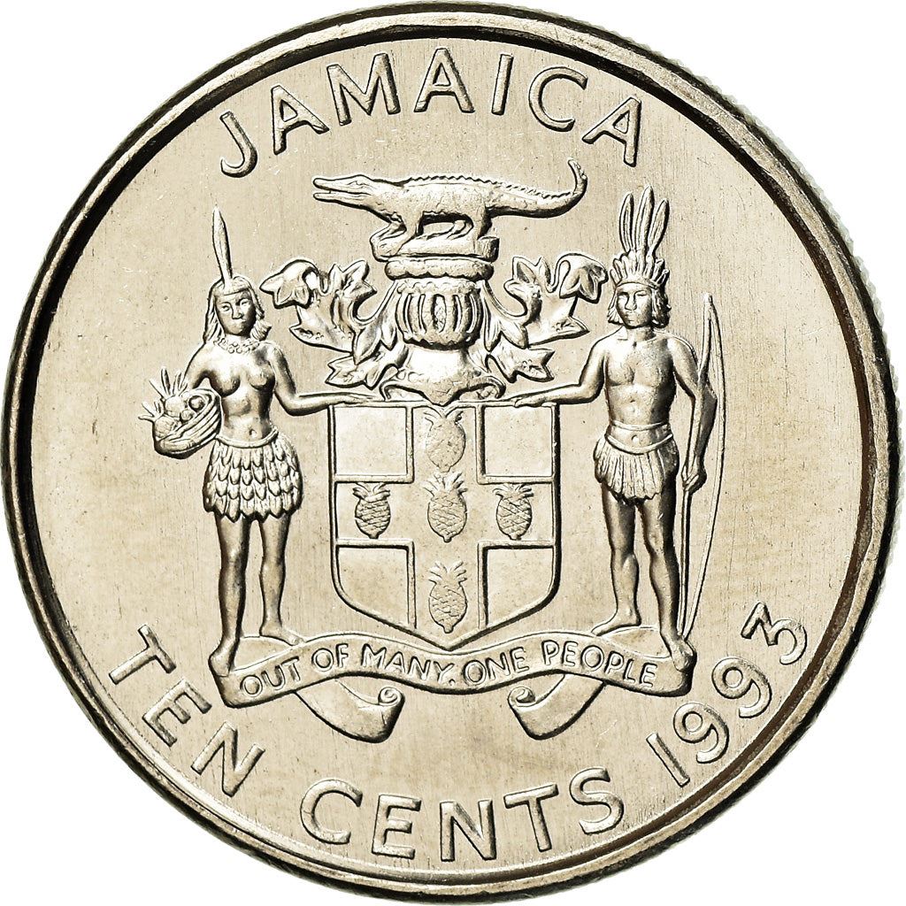 Jamaica | 10 Cents Coin | Paul Bogle | Km:146.1 | 1991 - 1994