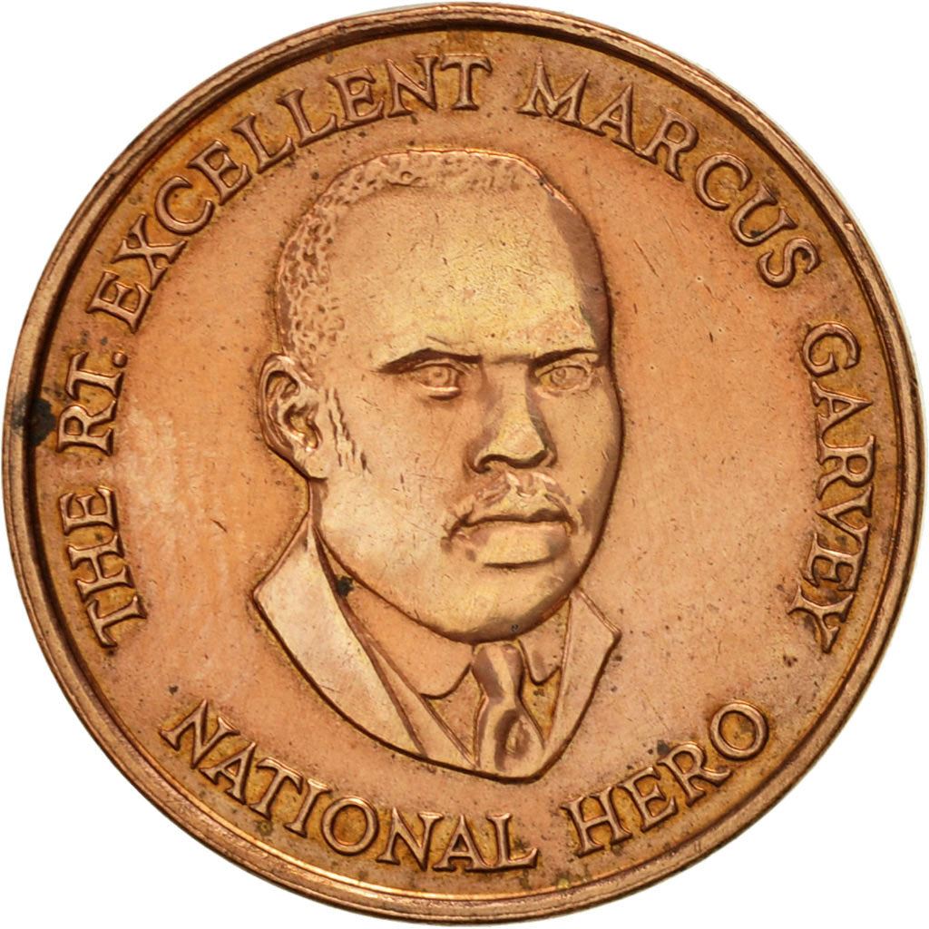 Jamaica | 25 Cents Coin | Marcus Garvey | Km:167 | 1995 - 2012