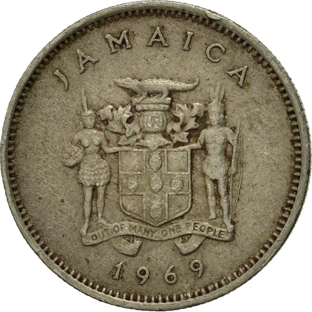 Jamaica | 5 Cents Coin | Crocodile | Km:46 | 1969 - 1989