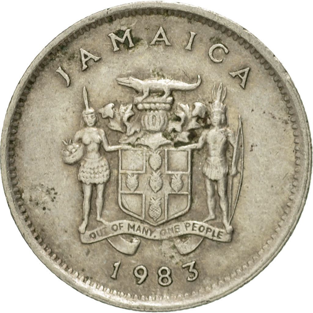 Jamaica | 5 Cents Coin | Crocodile | Km:46 | 1969 - 1989