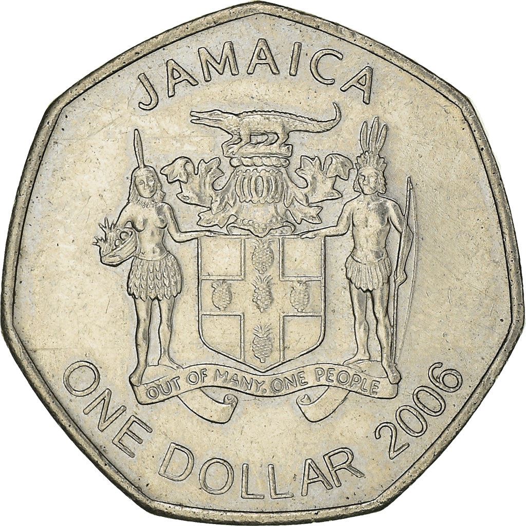 Jamaica Coin | 1 Dollar Coin | Alexander Bustamante | KM164 | 1994 - 2008