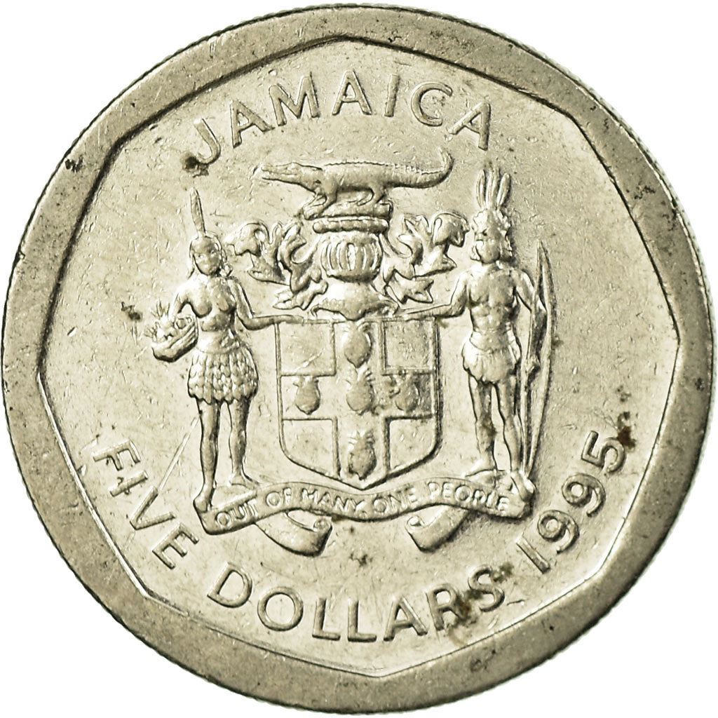 Jamaica Coin | 5 Dollars Coin | Norman Manley | KM163 | 1994 - 2018