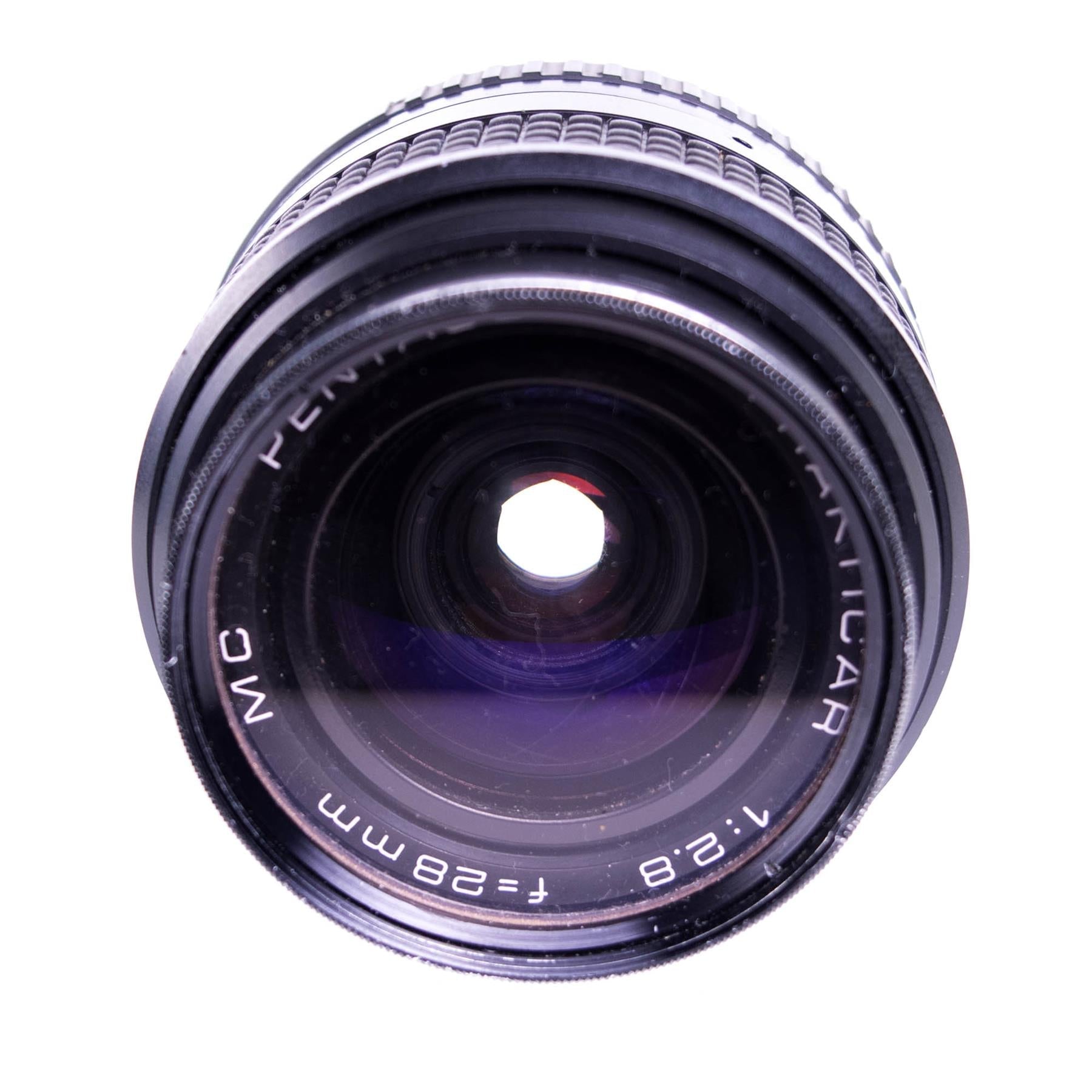 Jenaflex AM-1 Camera | Prakticar 28mm f2.8 lens | Black | DDR | B mount | 1985