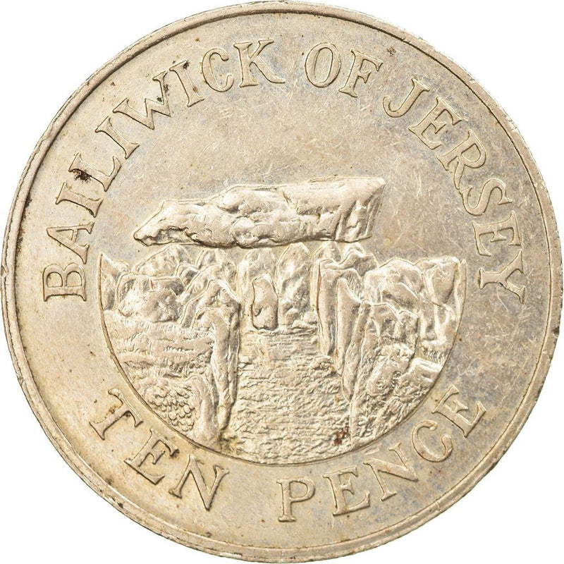 10p 1992 sale bailiwick of jersey