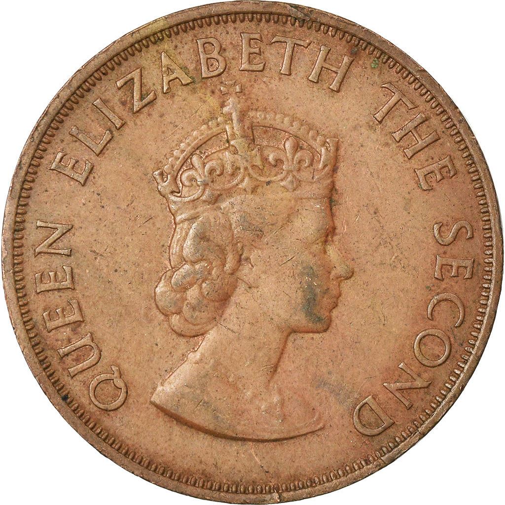 Jersey Coin Islander 1/12 Shilling | Queen Elizabeth II | Lions | Shield | KM23 | 1960