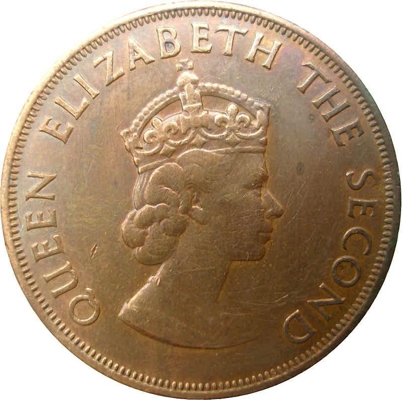 Jersey Coin Islander 1/12 Shilling | Queen Elizabeth II | Lions | Shield | KM23 | 1960