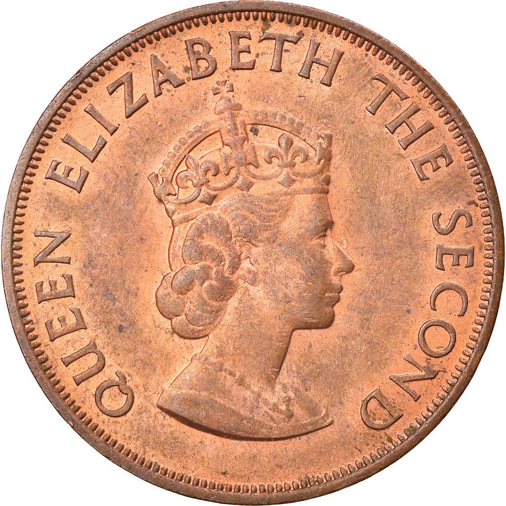 Jersey Coin Islander 1/12 Shilling | Queen Elizabeth II | Lions | Shield | KM23 | 1960