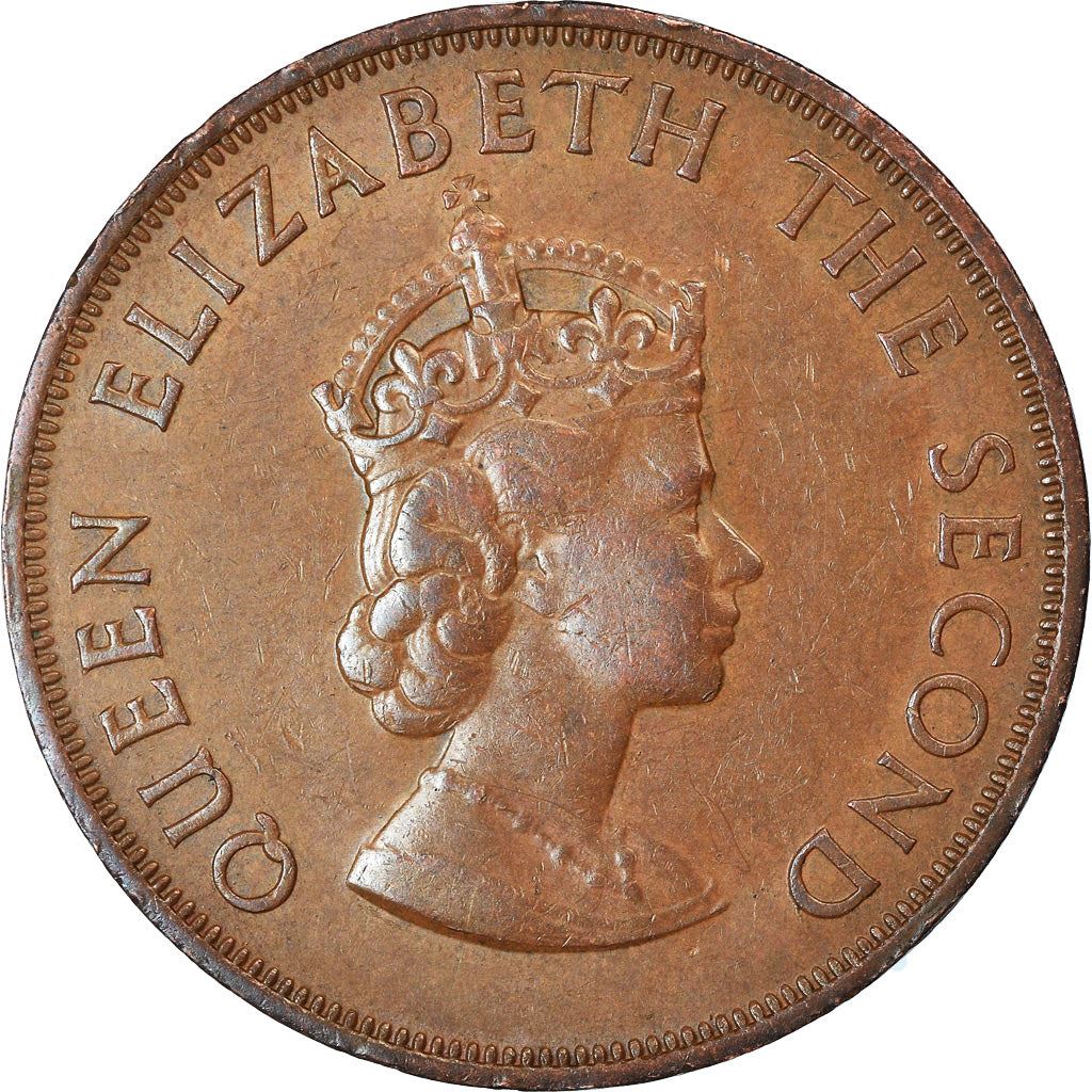 Jersey Coin Islander 1/12 Shilling | Queen Elizabeth II | Lions | Shield | KM23 | 1960