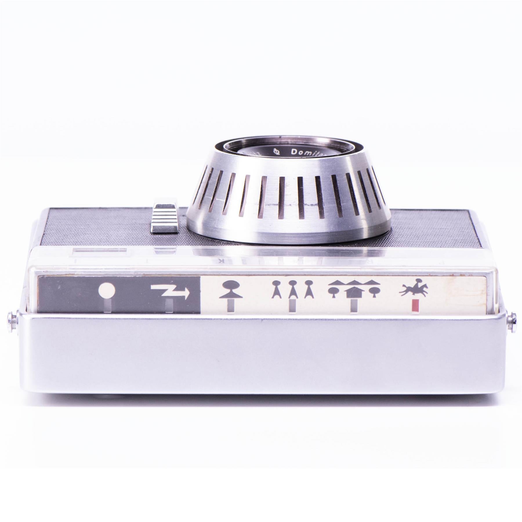 KW Prakti Camera | Grolitz 40mm f4 lens | White | Germany | 1961 | Not Working