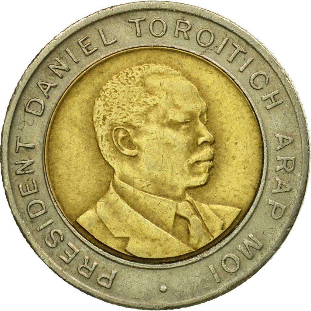 Kenya 10 Shillings Coin | KM27 | 1994 - 1997