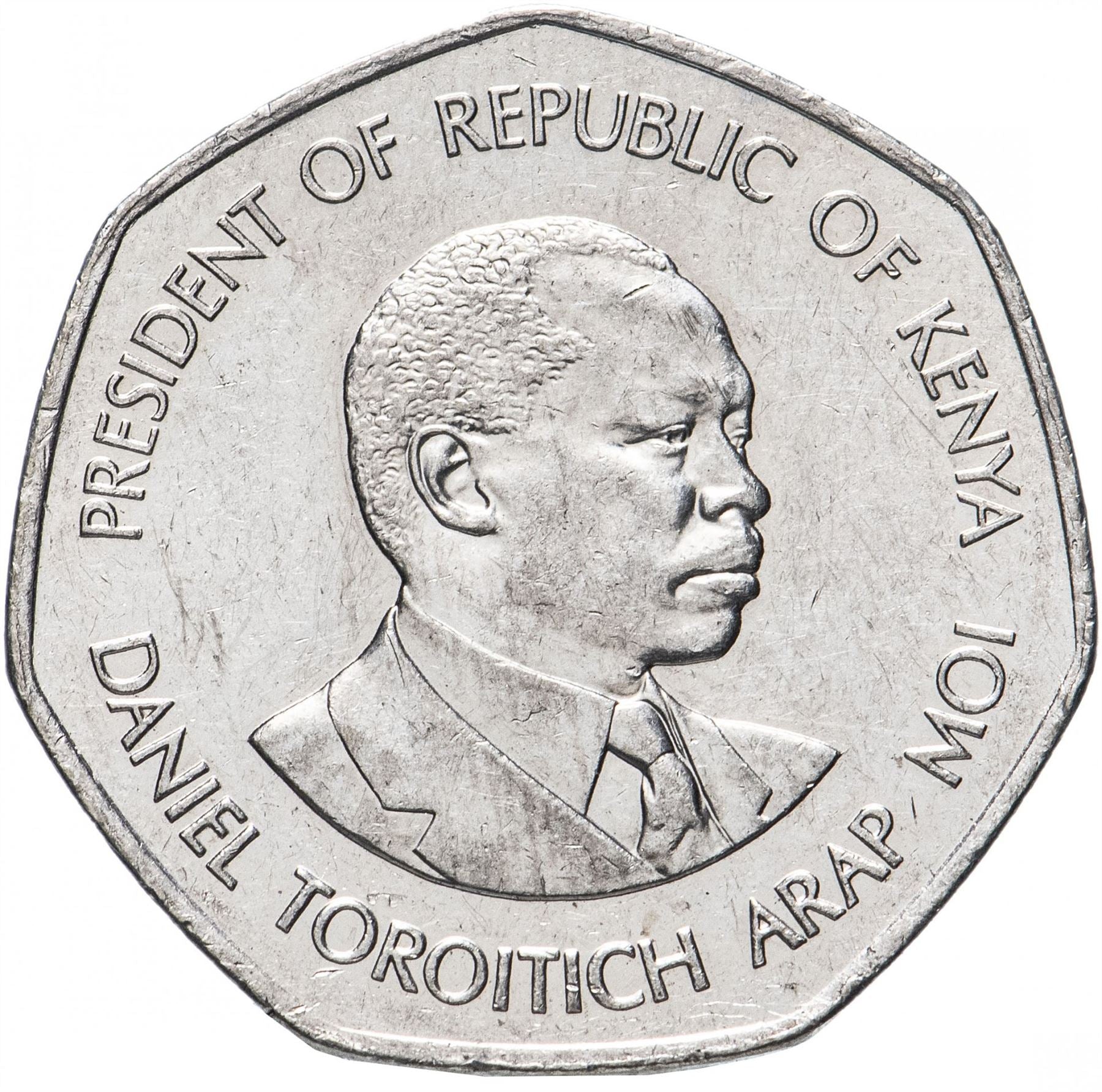 Kenya 5 Shillings Coin | KM23a | 1994