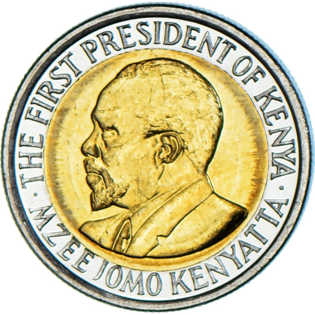 Kenya 5 Shillings | M.J.Kenyatta Coin | KM37.2 | 2010