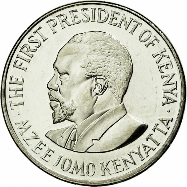 Kenya 50 Cents | Mzee Jomo Kenyatta Coin | KM41 | 2005 - 2009