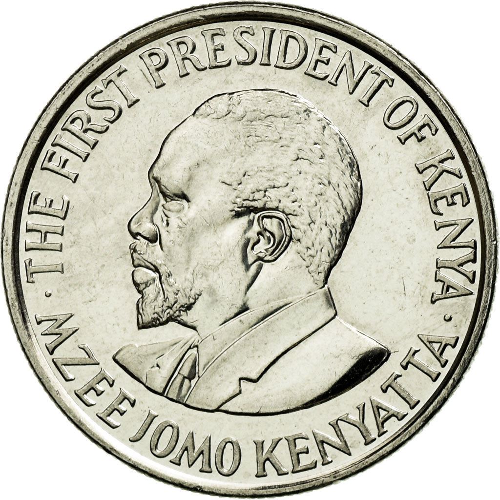 Kenya 50 Cents | Mzee Jomo Kenyatta Coin | KM41 | 2005 - 2009