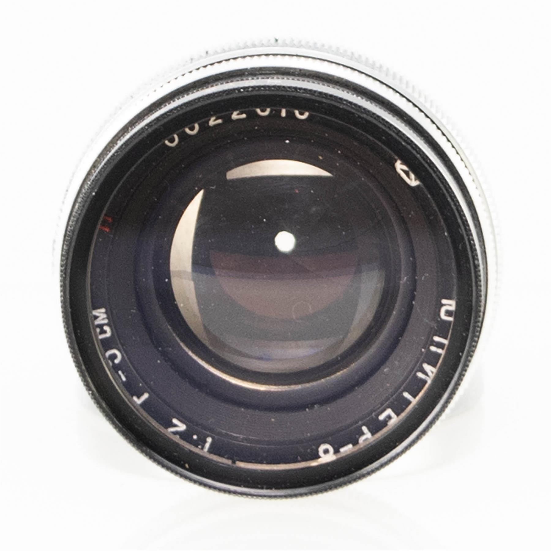 Kiev 2a Camera | 50mm f2 lens | White | Soviet union | 1955 - 1958