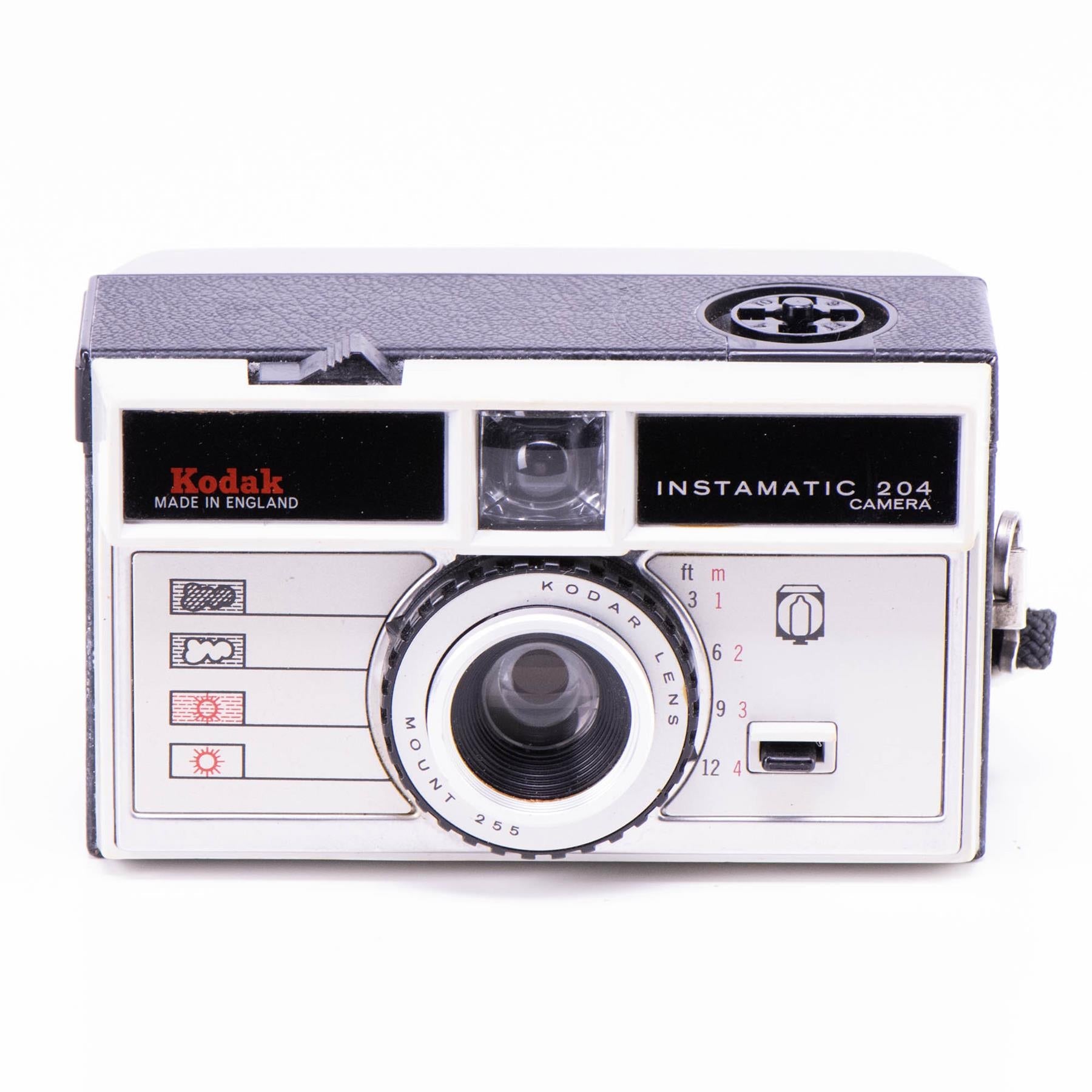 Kodak Instamatic 204 Camera | Lens Mount 255 41mm f6.6 | England | 1966 - 1968