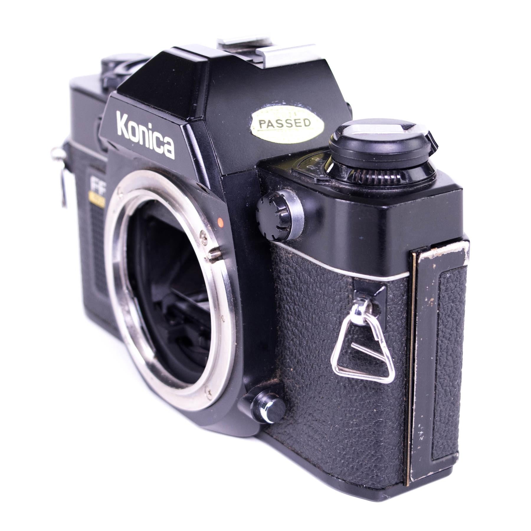 Konica FP-1 Camera | Black | Japan | AR mount | 1981 - 1983