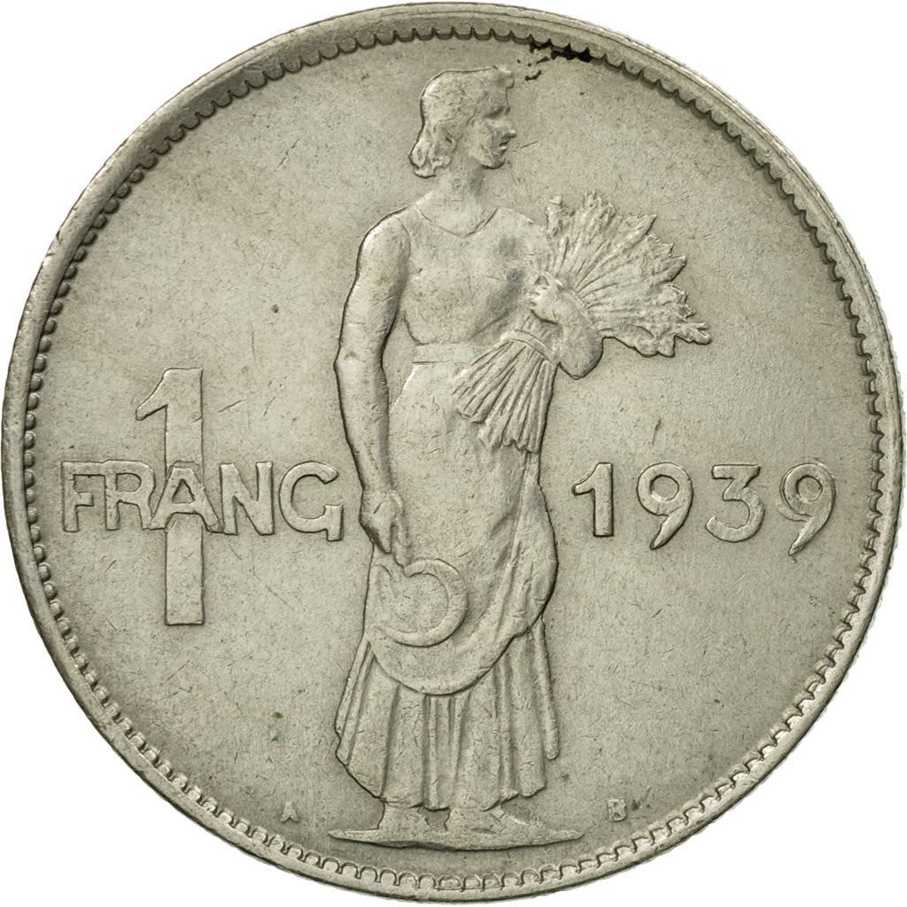 Luxembourg | 1 Franc Coin | Charlotte | KM44 | 1939