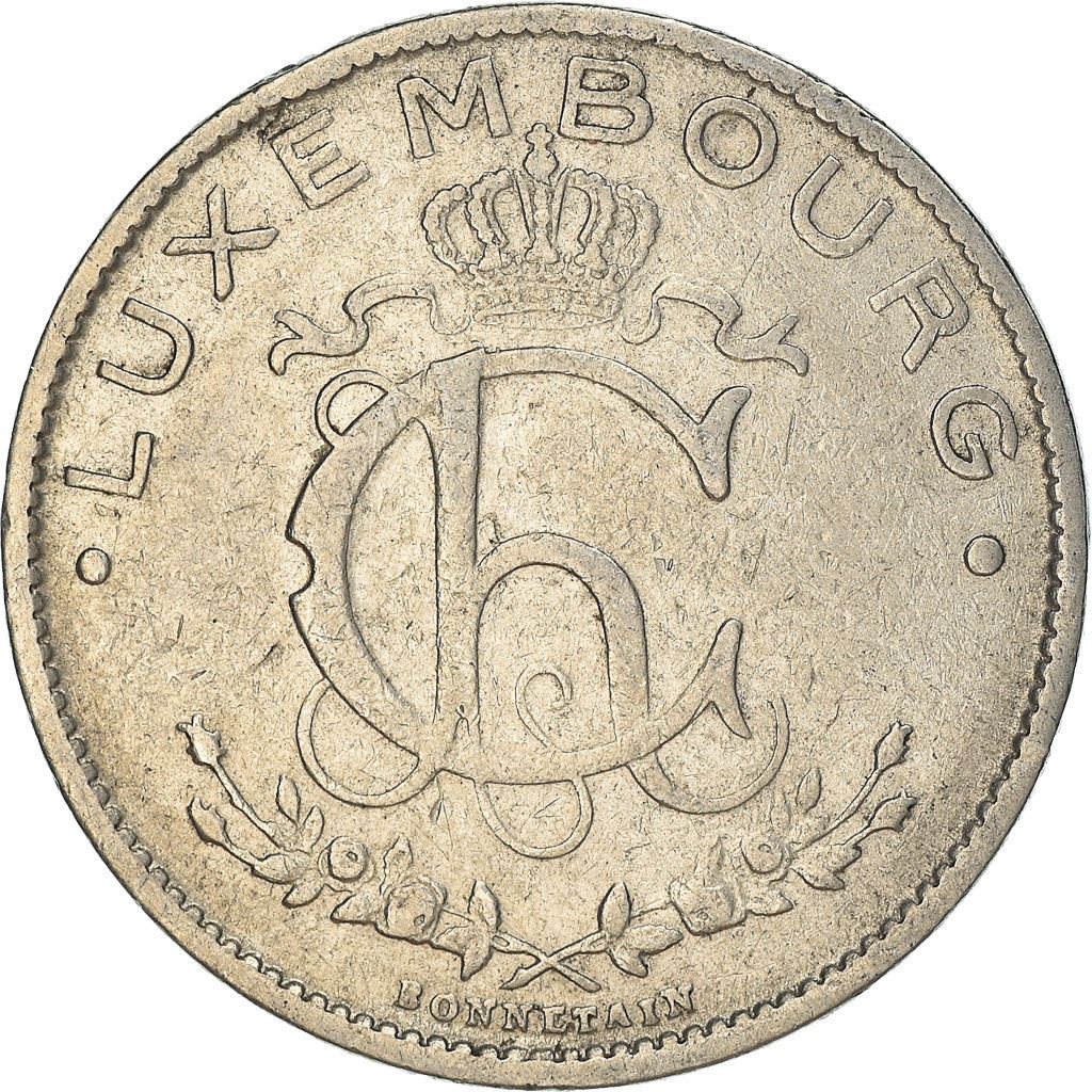 Luxembourg 1 Franc Coin | Grand Duchess Charlotte | 1924 - 1935