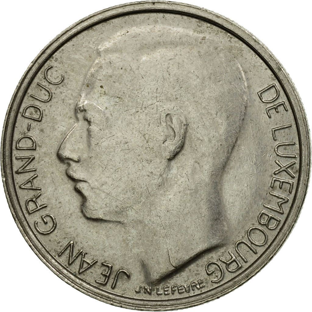 Luxembourg 1 Franc Coin | Prince Jean | KM59 | 1986 - 1987