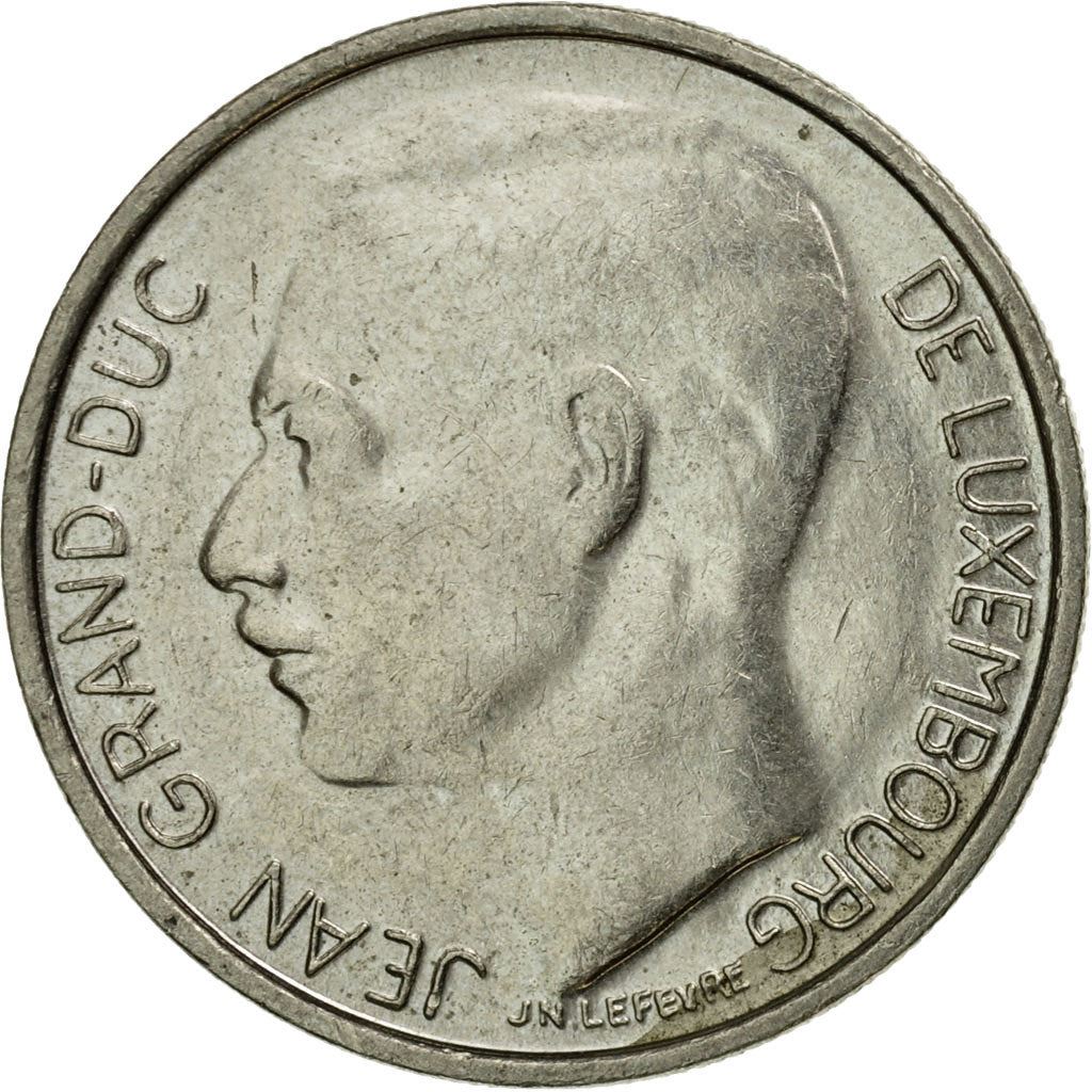 Luxembourg 1 Franc Coin | Prince Jean | KM59 | 1986 - 1987