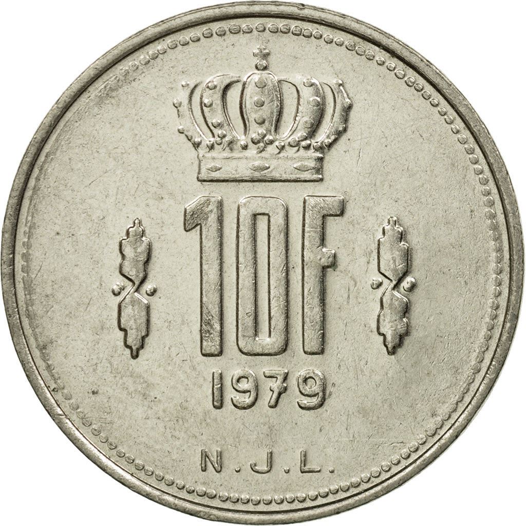 Luxembourg | 10 Francs Coin Prince Jean | KM57 | 1971 - 1980