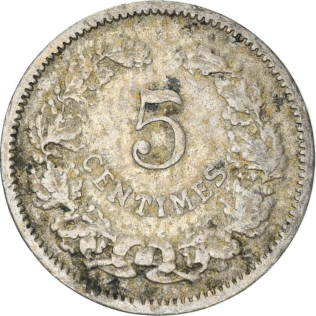 Luxembourg | 5 Centimes Coin | Adolphe | KM24 | 1901