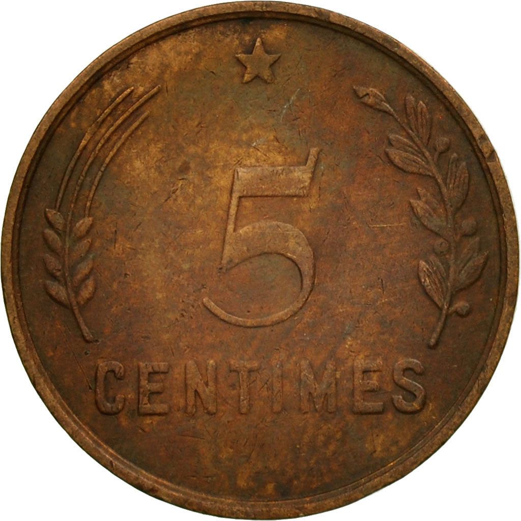 Luxembourg 5 Centimes Coin | Grand Duchess Charlotte | 1930