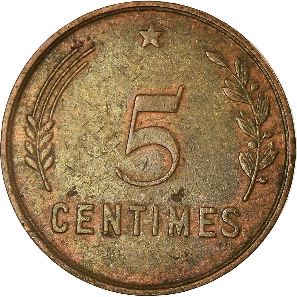 Luxembourg 5 Centimes Coin | Grand Duchess Charlotte | 1930