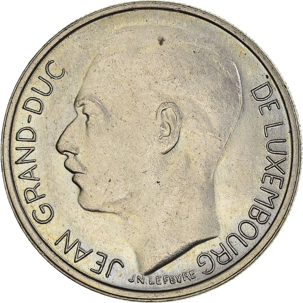 Luxembourg Coin Luxembourger 1 Franc | Prince Jean | KM55 | 1965 - 1984