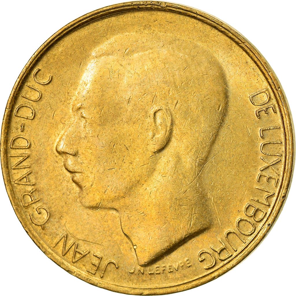 Luxembourg Coin Luxembourger 5 Francs | Prince Jean | KM65 | 1989 - 1995