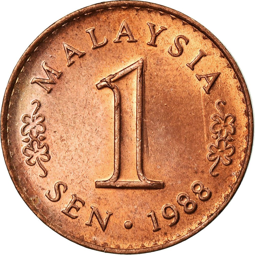 Malaysia | 1 Sen Coin | Parliament House | Km:1A | 1973 - 1988