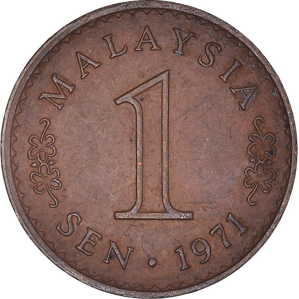 Malaysia | 1 Sen Coin | Parliament house | Km:1 | 1967 - 1981