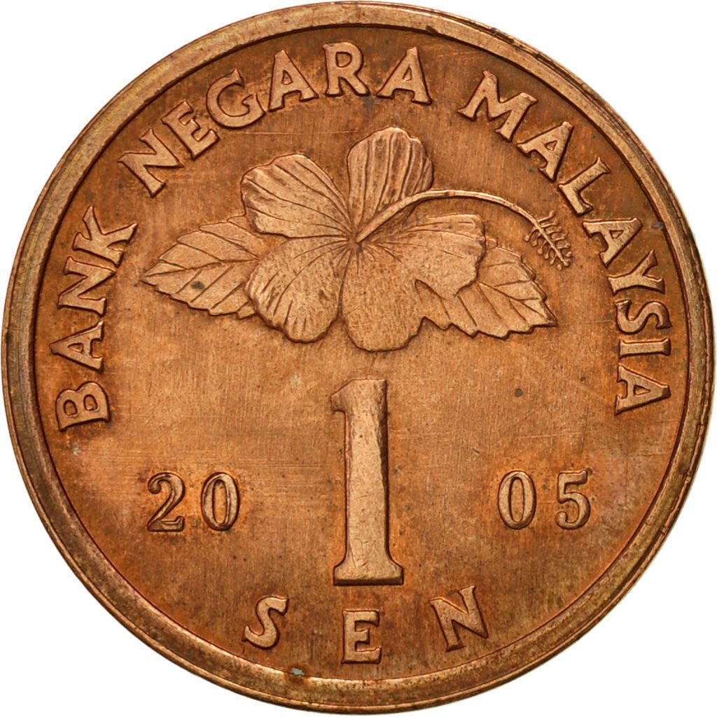 Malaysia | 1 Sen Coin | Rebana Ubi Drum | Km:49 | 1989 - 2007