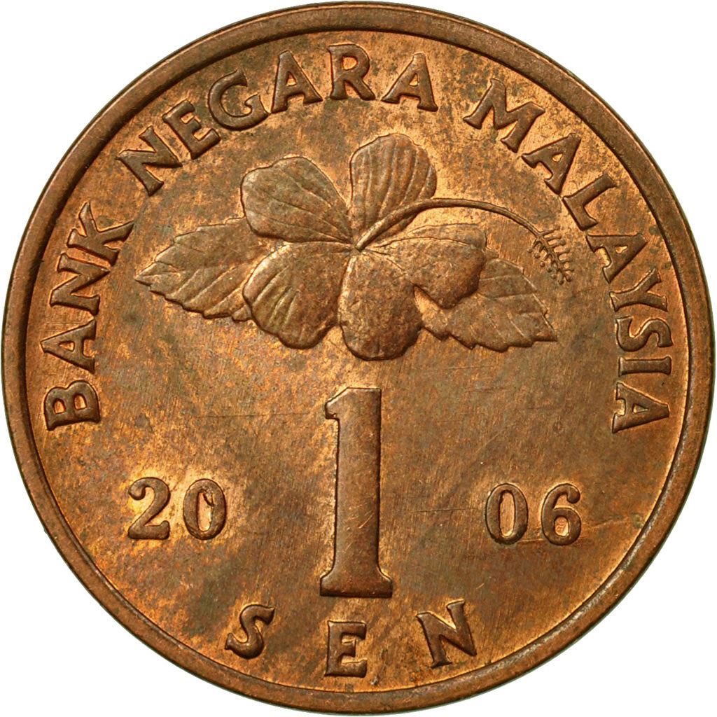 Malaysia | 1 Sen Coin | Rebana Ubi Drum | Km:49 | 1989 - 2007