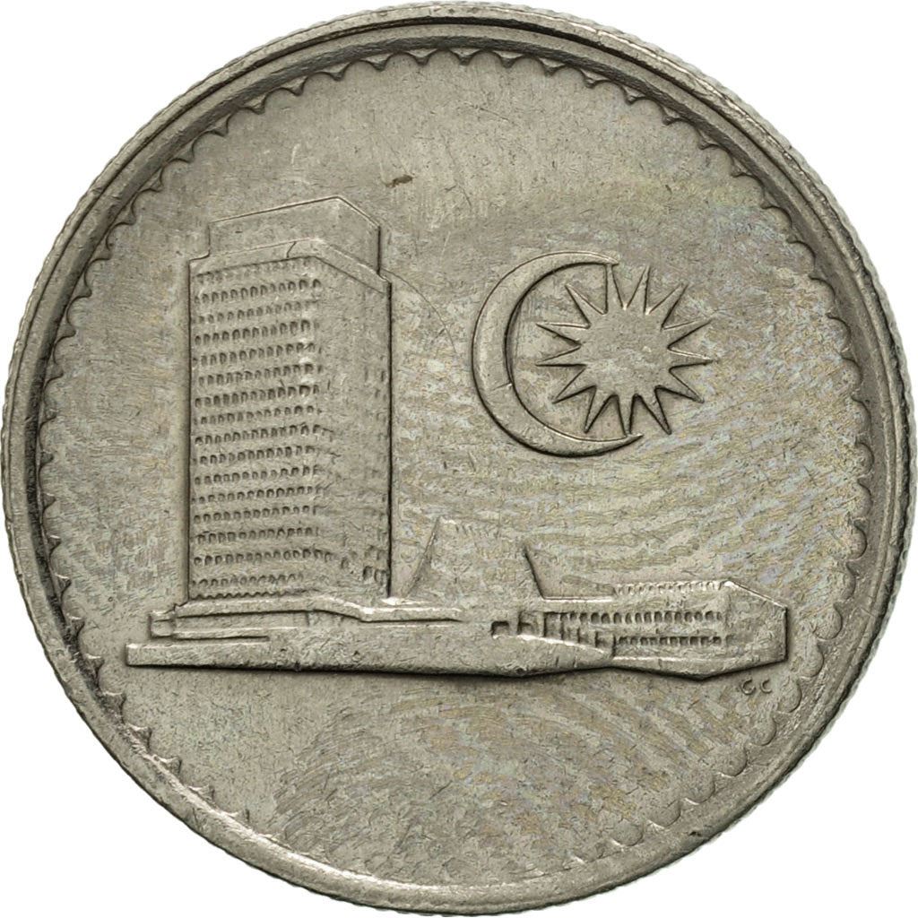 Malaysia | 10 Sen Coin | Parliament building | Km:3 | 1967 - 1988