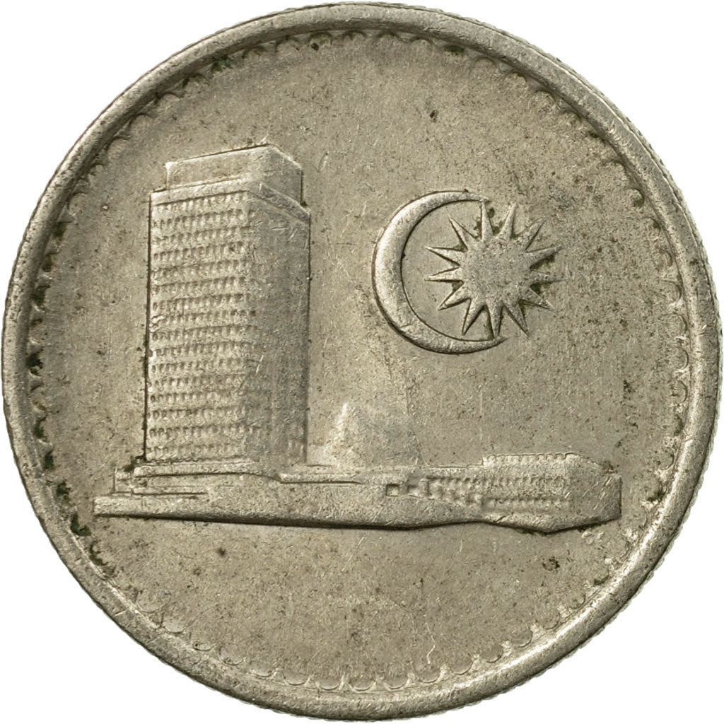 Malaysia | 10 Sen Coin | Parliament building | Km:3 | 1967 - 1988