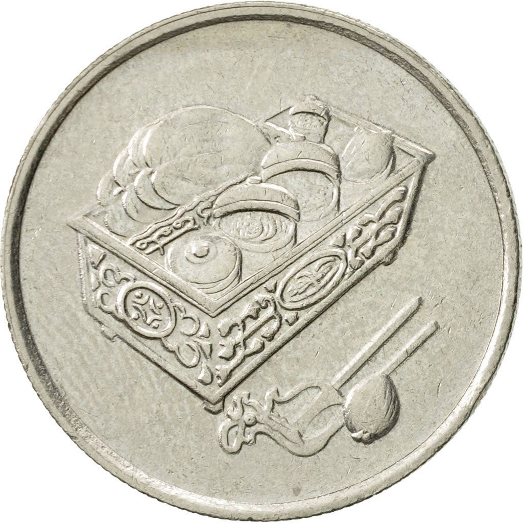 Malaysia | 20 Sen Coin | Tepak Sirih | Km:52 | 1989 - 2011