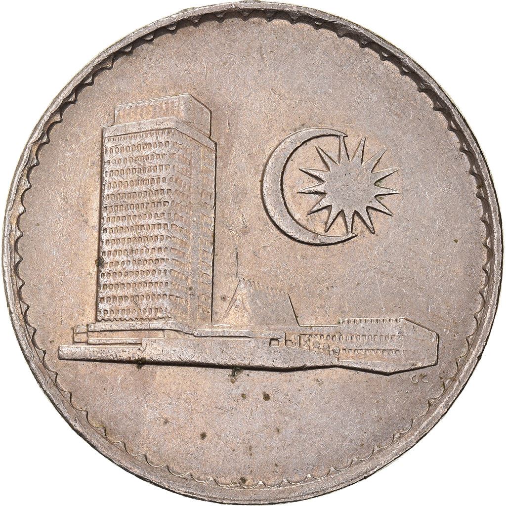 Malaysia | 50 Sen Coin | Parliament house | Km:5 | 1967 - 1988