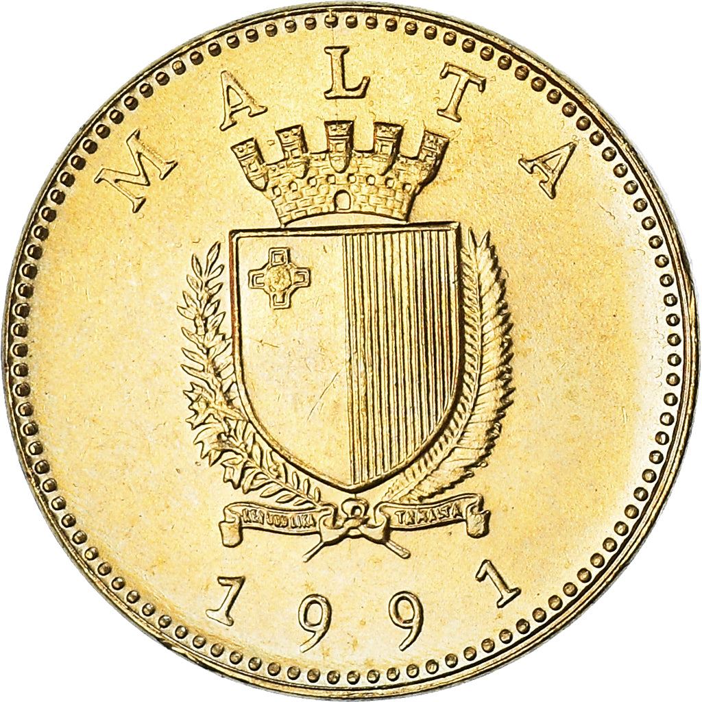 Malta Coin Maltese 1 Cent | Weasel | KM93 | 1991 - 2007