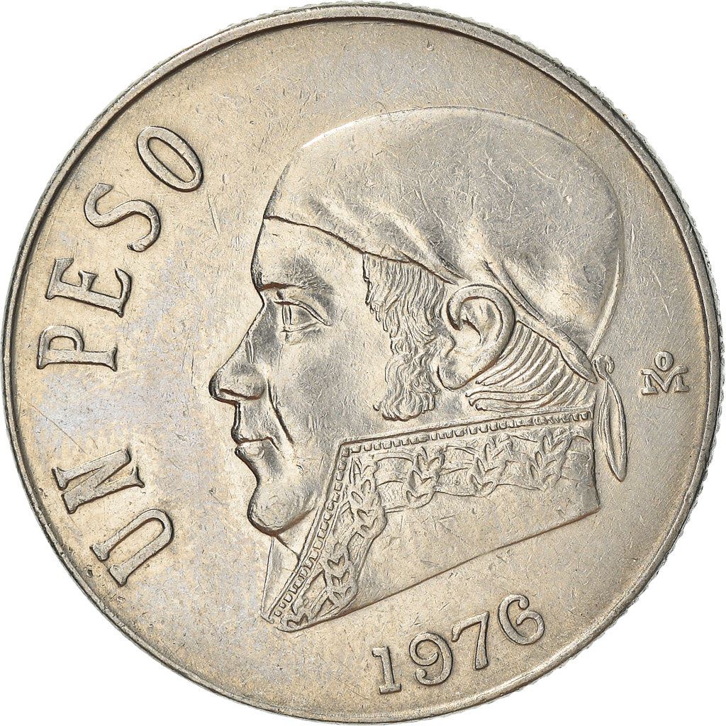 Mexico 1 Peso | José Maria Teclo Morelos y Pavón | Eagle Coin | KM460 | 1970 - 1983