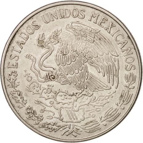 Mexico 1 Peso | José Maria Teclo Morelos y Pavón | Eagle Coin | KM460 | 1970 - 1983