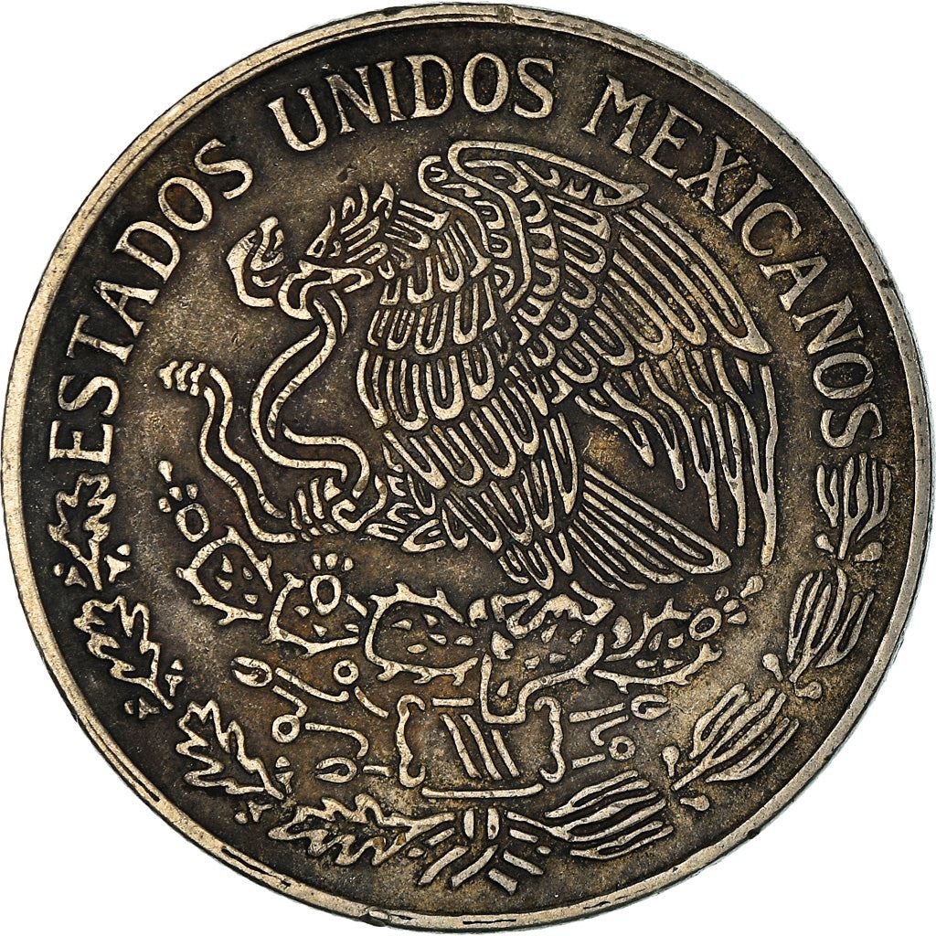 Mexico 1 Peso | José Maria Teclo Morelos y Pavón | Eagle Coin | KM460 | 1970 - 1983