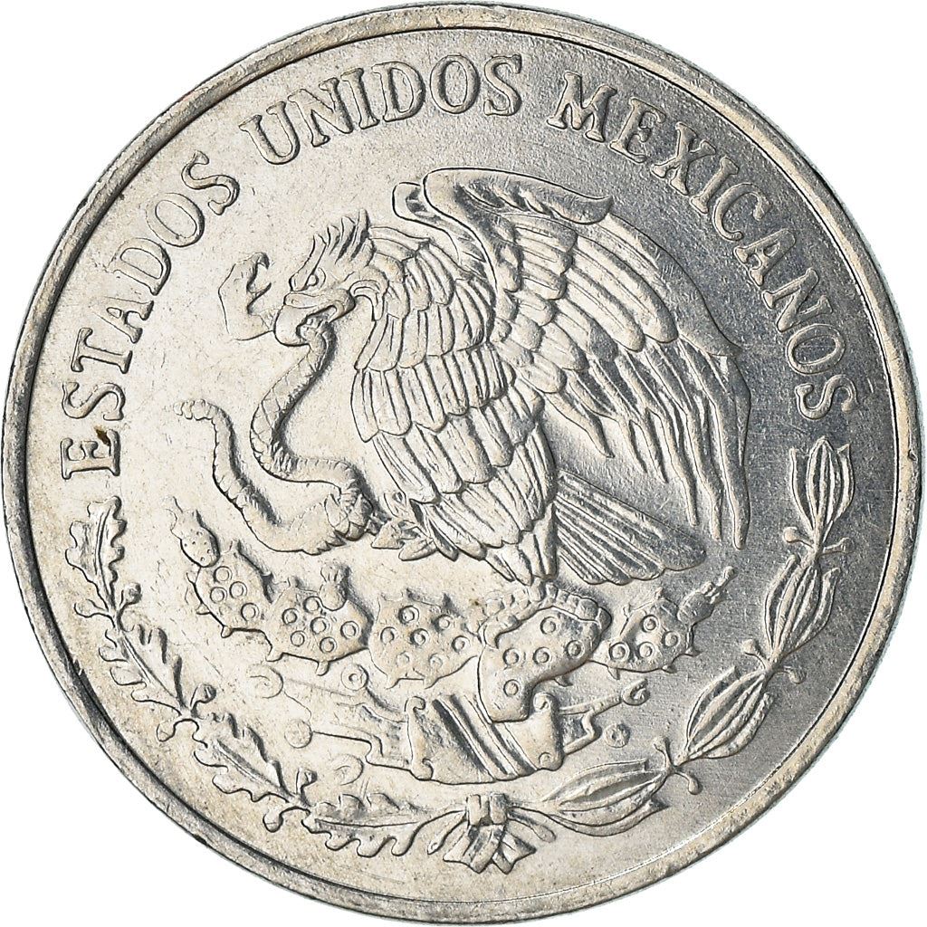 Mexico 10 Centavos | Mexico emblem | Eagle | Aztec calendar Coin | KM547 | 1992 - 2009