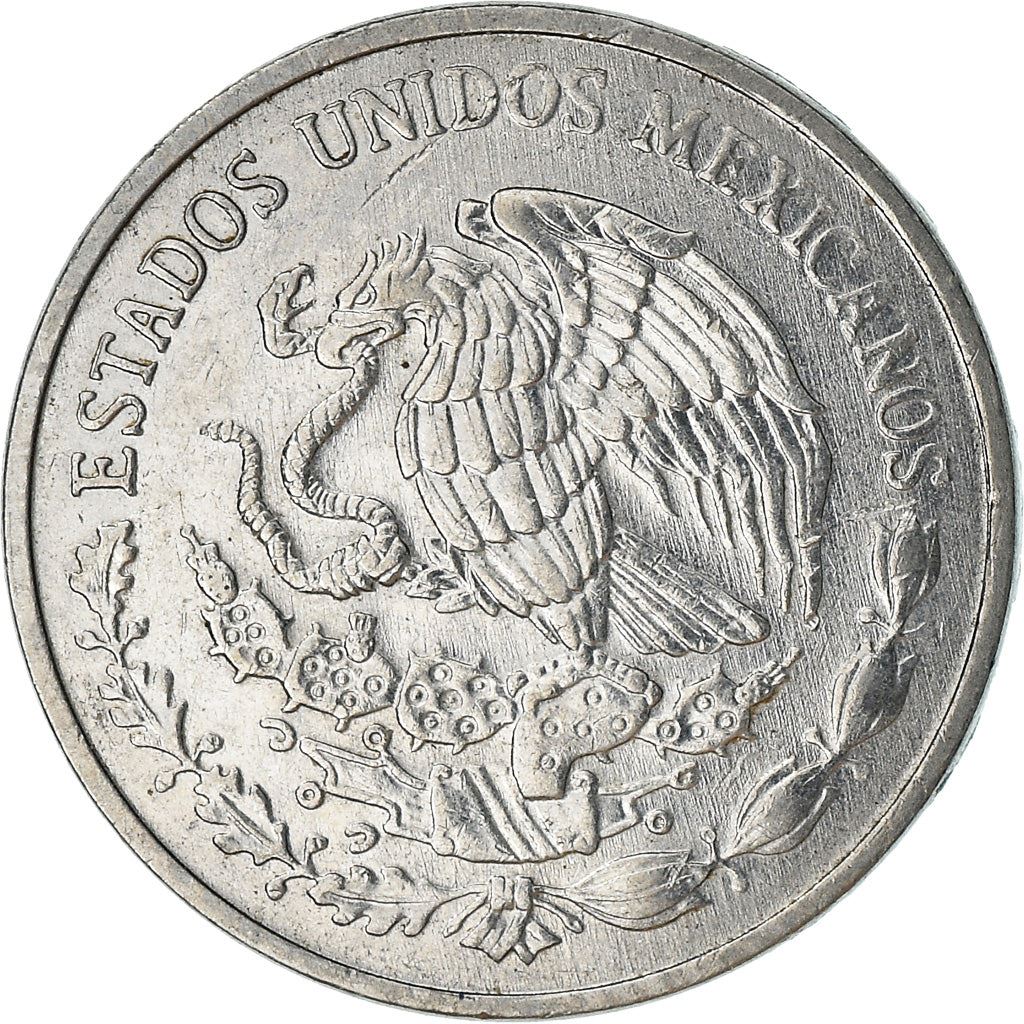 Mexico 10 Centavos | Mexico emblem | Eagle | Aztec calendar Coin | KM547 | 1992 - 2009